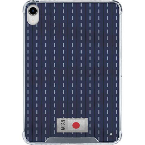 Japan Soccer Flag iPad 11th Gen (2025) Clear Case